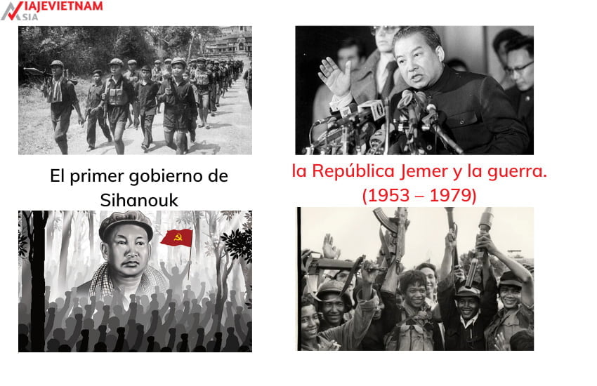 El primer gobierno de Sihanouk