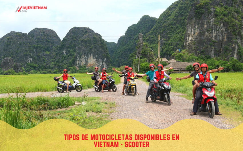 Tipos de motocicletas disponibles en Vietnam - Scooter