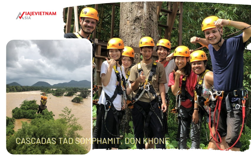 Qué ver en Champasak: Cascadas Tad Somphamit