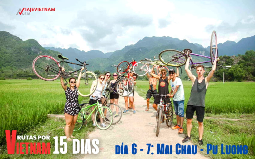 RUTAS POR VIETNAM 15 DIAS - Dia 6 - 7: Mai Chau - Pu Luong